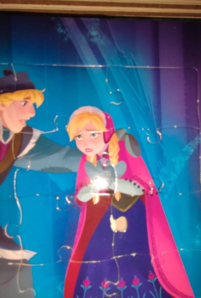 Lot de 2 livres puzzles reines des neiges - photo numéro 7