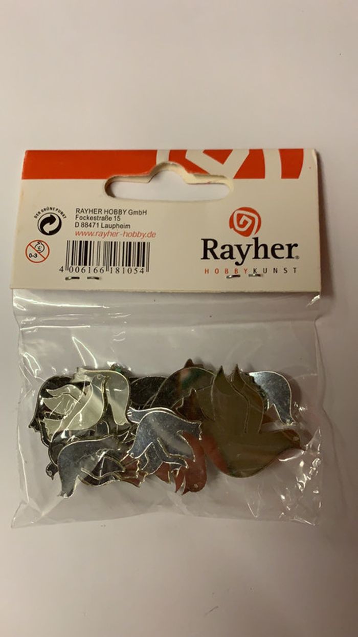 Rayher miniatures en plastique miroir scrapbooking - photo numéro 3