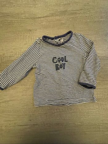 T-shirt rayé bébé garçon 6 mois