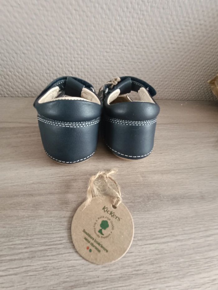 Kickers salome 27 neuve chaussures souples barefoot - photo numéro 8