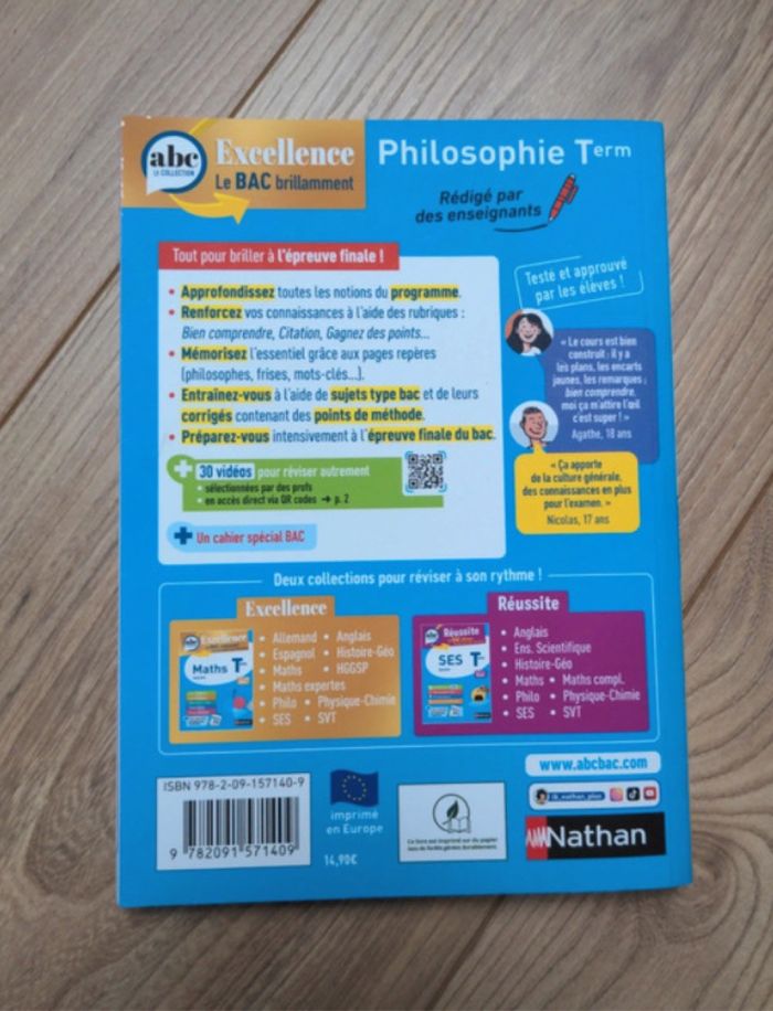 Livre de philosophie term bac - photo numéro 2