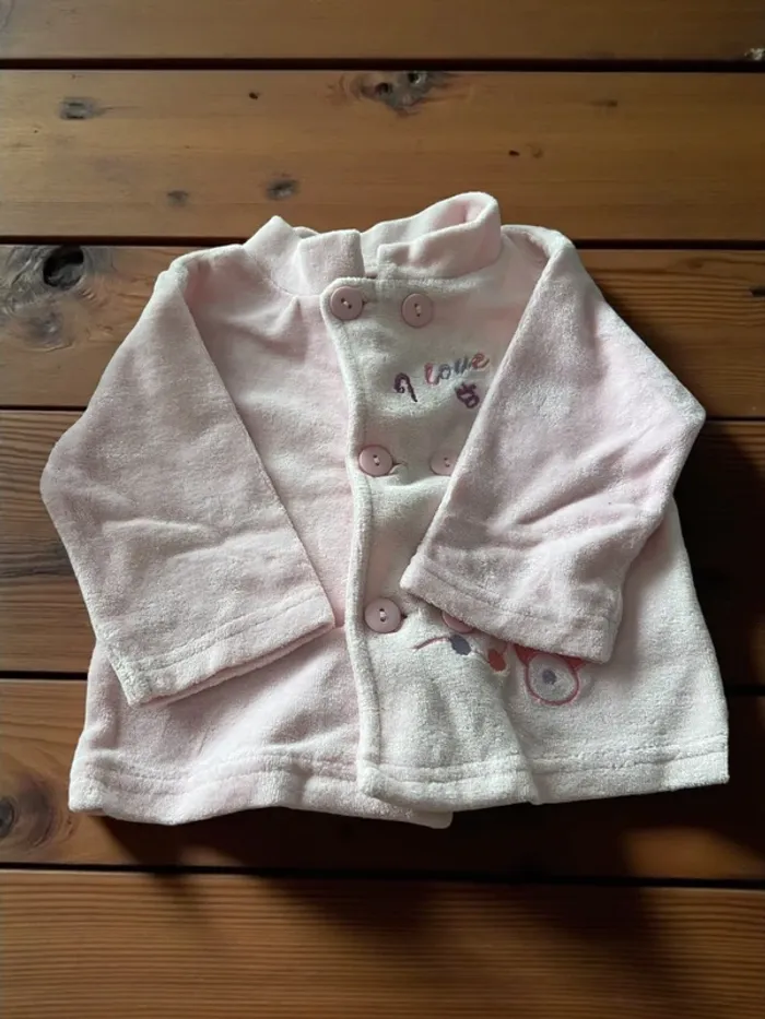 🟦 Gilet bébé fille 🟦