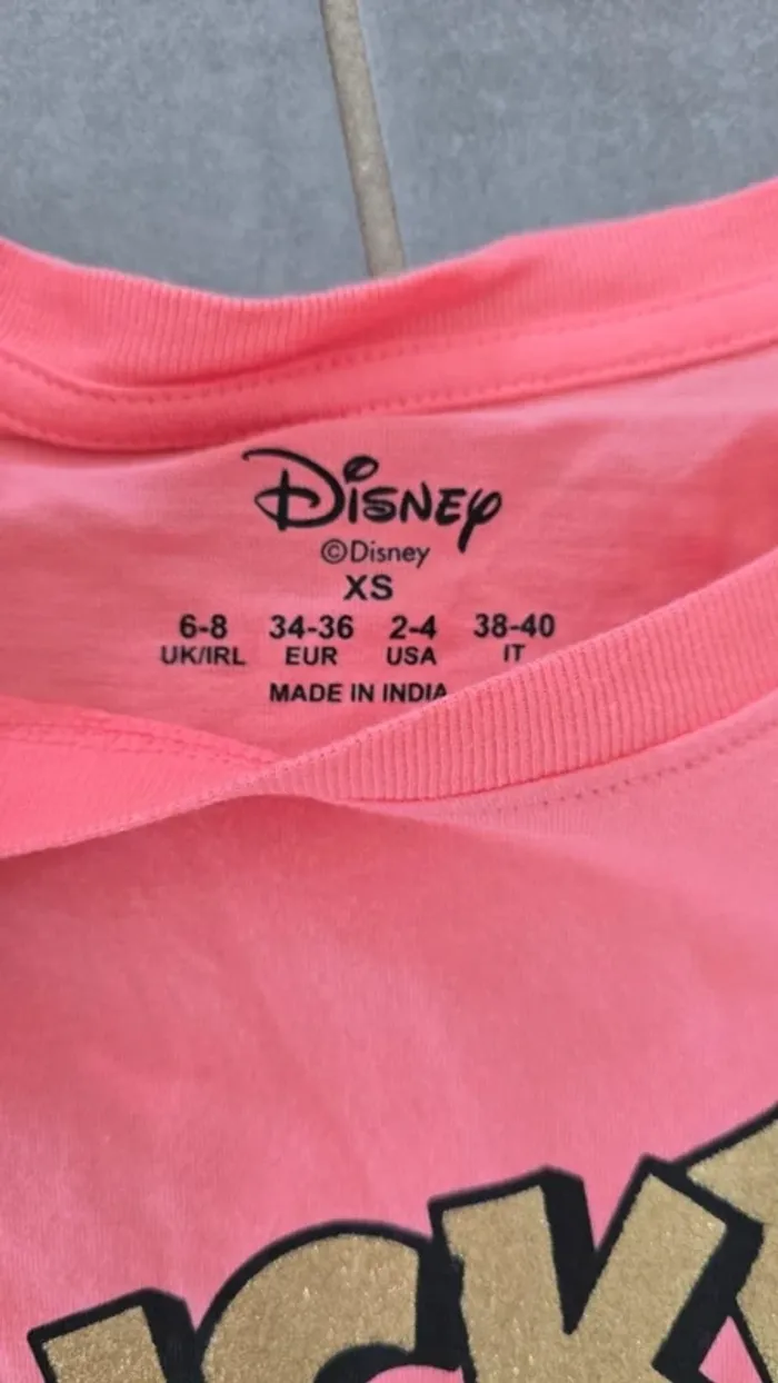 Chemise de nuit corail mickey - photo numéro 2