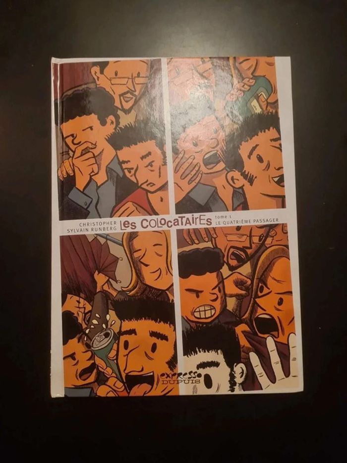 Bd les colocataires dédicacé