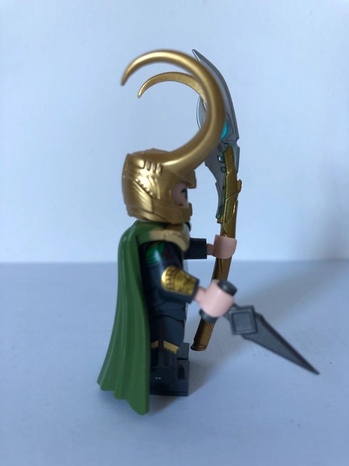 Figurine type lego Loki. Marvel - photo numéro 4