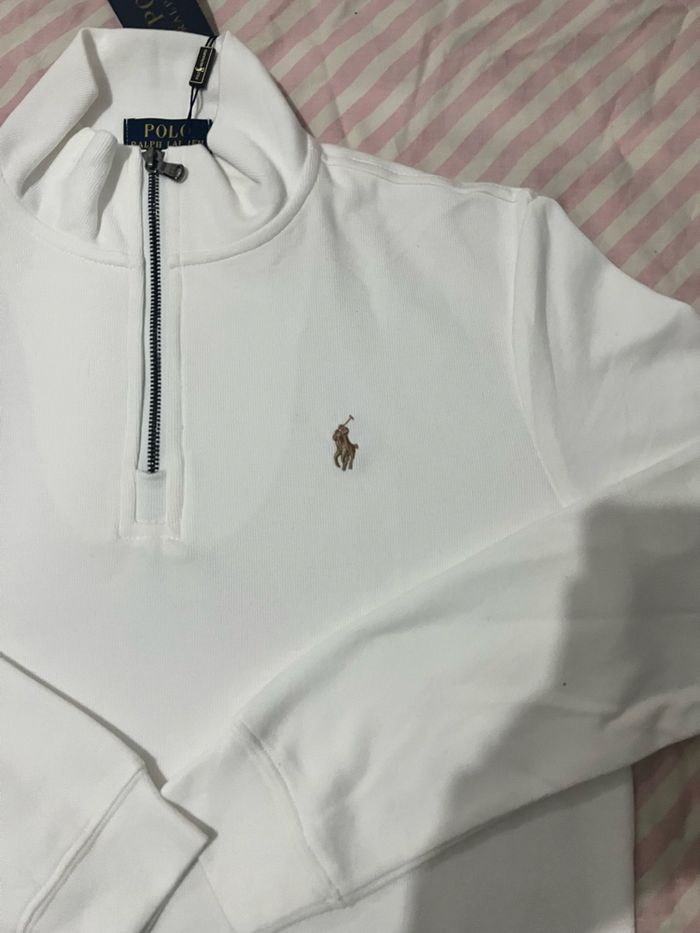 Pull Ralph Lauren neuf blanc - photo numéro 2