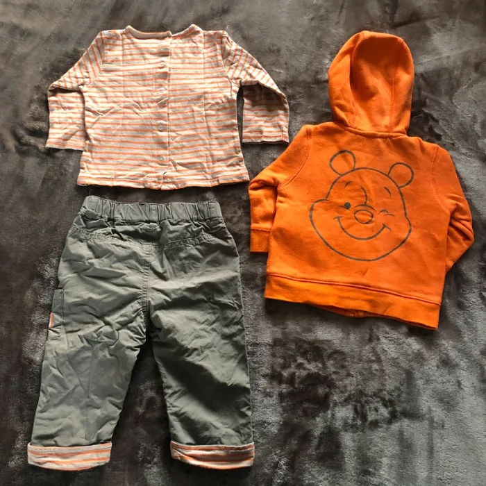 Ensemble 3 pièces Winnie L’ourson 12 mois - photo numéro 2