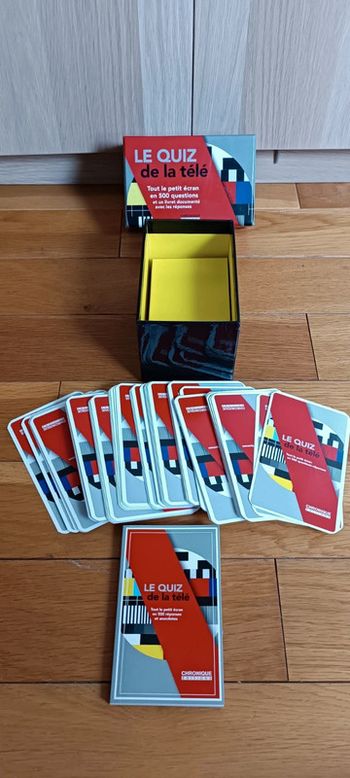 Le quiz de la télé ! Le jeu est complet