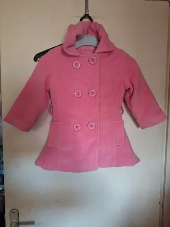 Manteau rose 4 ans