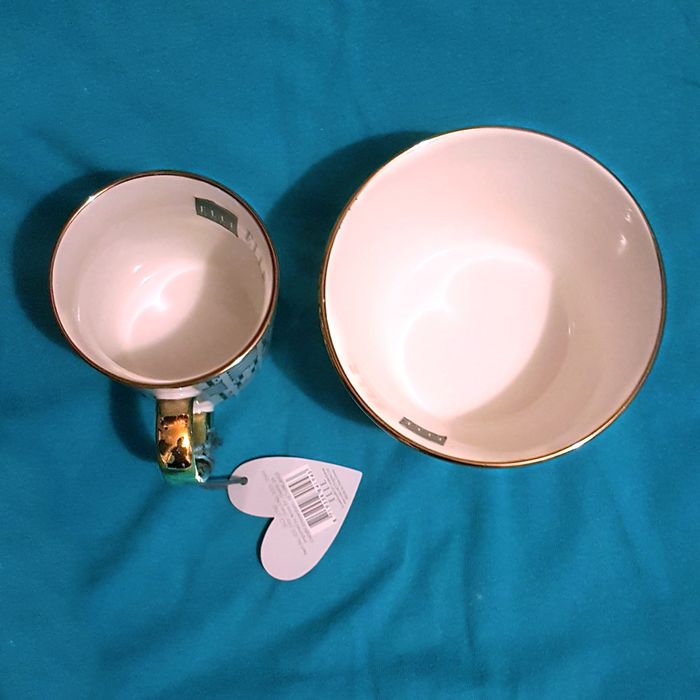 Ensemble bol et mug ELLE , neuf - photo numéro 3