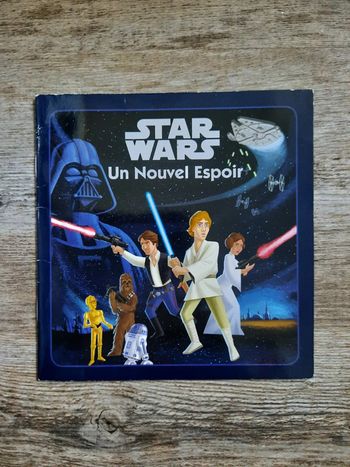 Livre Star Wars - Un Nouvel Espoir.