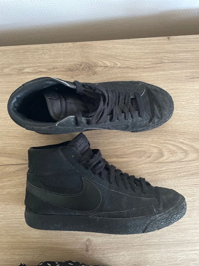 Nike blazer mid noire - photo numéro 7