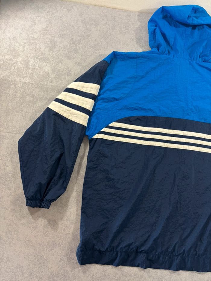 Veste à capuche 1/4 Zip Adidas Vintage y2k Taille L - photo numéro 7