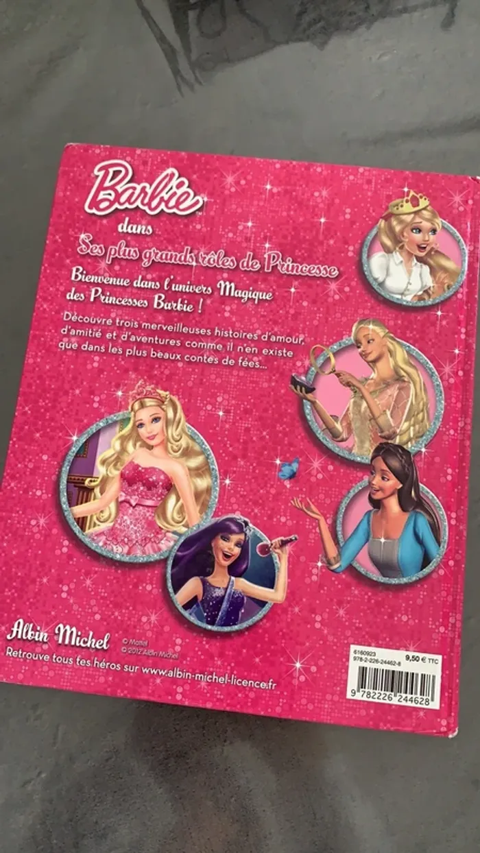 Livre barbie dans ses plus grands rôles de princesse - photo numéro 4