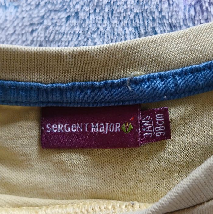 Tee-shirt jaune 3 ans orchestra - photo numéro 4
