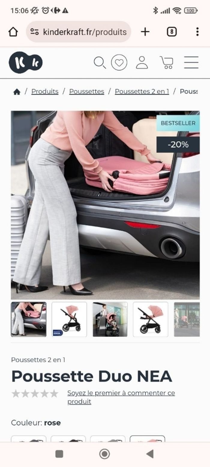 Poussette kinderkraft - photo numéro 9