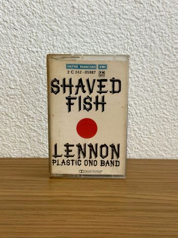 Cassette K7 Audio Plastic Ono Band Shaved Fish