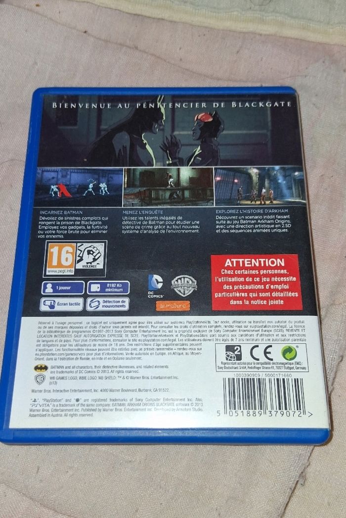 Batman Arkham Origins Blackgate - photo numéro 2