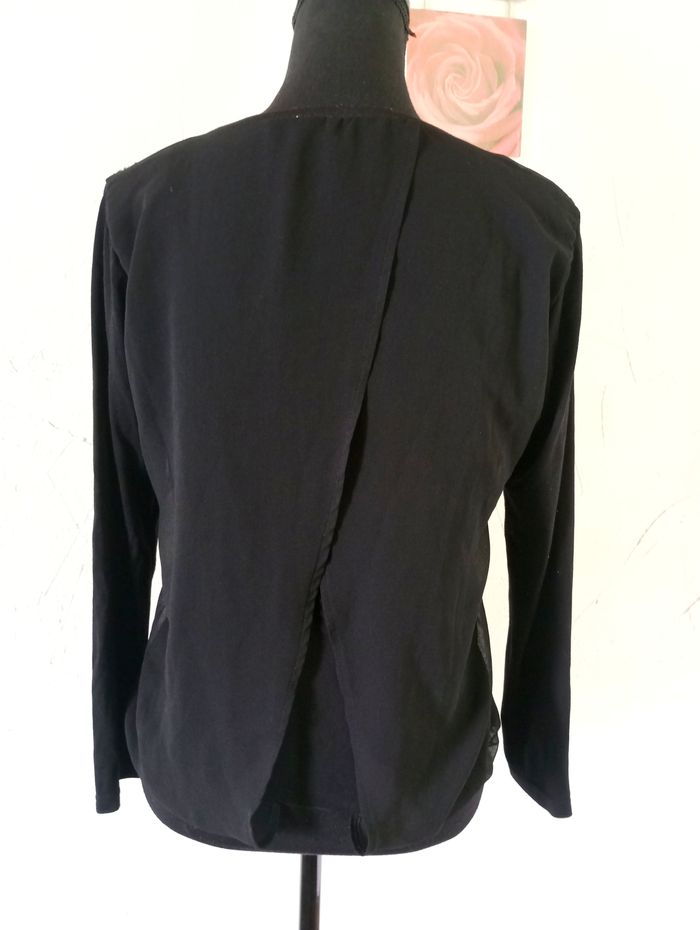 🌸Blouse manches longues, Sépia collection, taille 40 - photo numéro 3