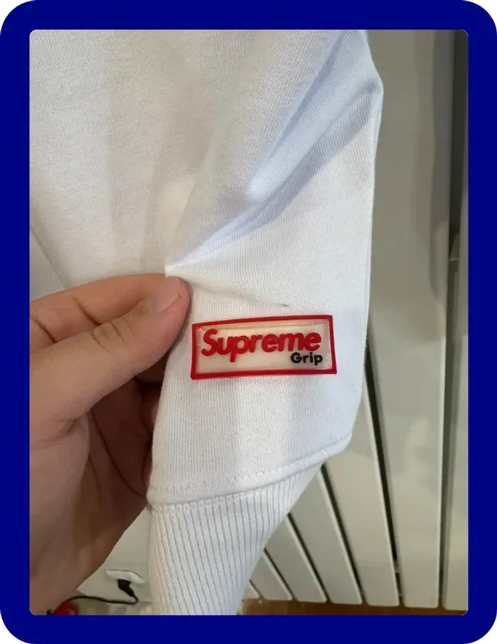Pull / Sweat Supreme blanc Taille XL - photo numéro 6