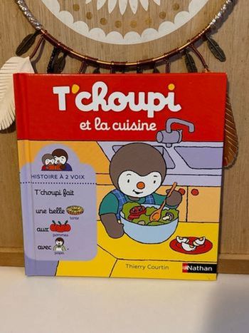 Livre tchoupi et la cuisine 