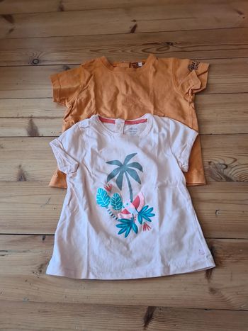 2 Tee-shirt manche courte