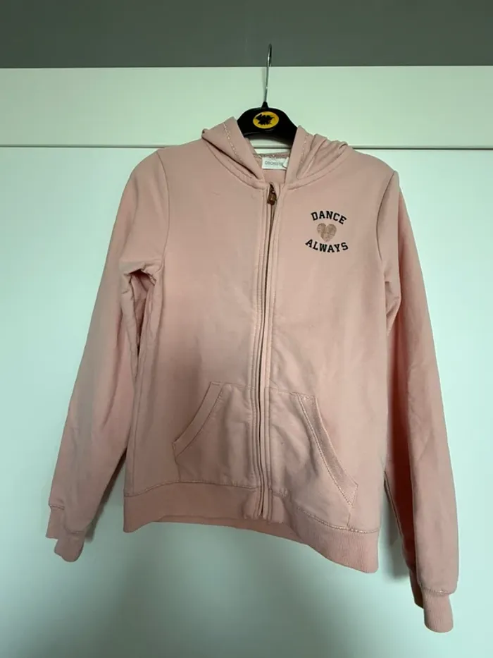 Sweat zippé