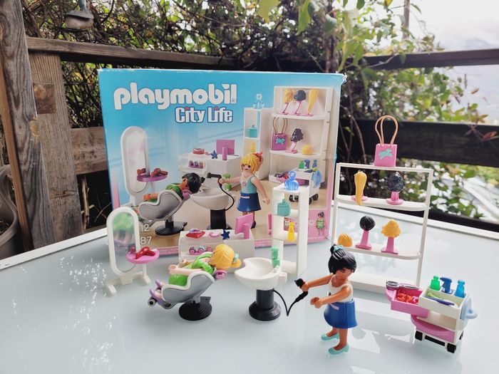 Playmobil 5487 💇‍♀️ Salon de beauté 🪮 complet avec boite - photo numéro 2