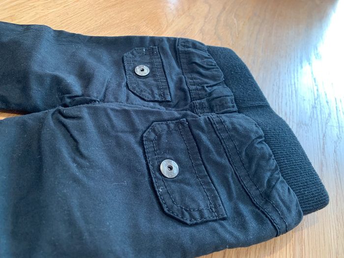 pantalon slim enfant bébé garçon tao tape à l’œil  Tissu noir - photo numéro 7