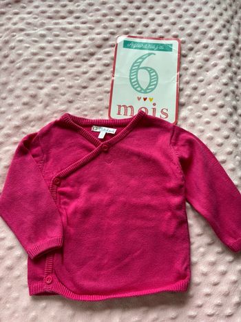 Gilet cache cœur 6 mois