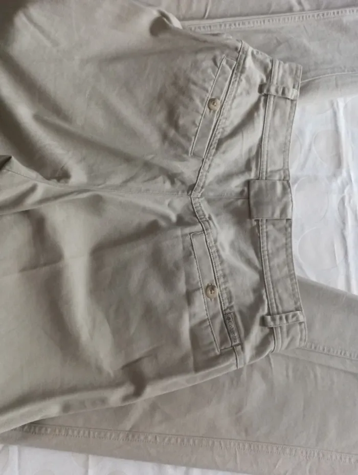 Pantalon jeans homme Columbia taille 38 jambes larges style cargo randonnée - photo numéro 7