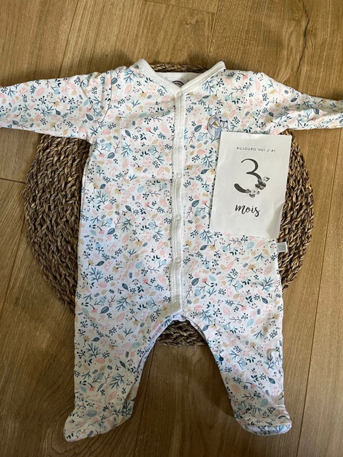 Pyjama épais taille 3 mois