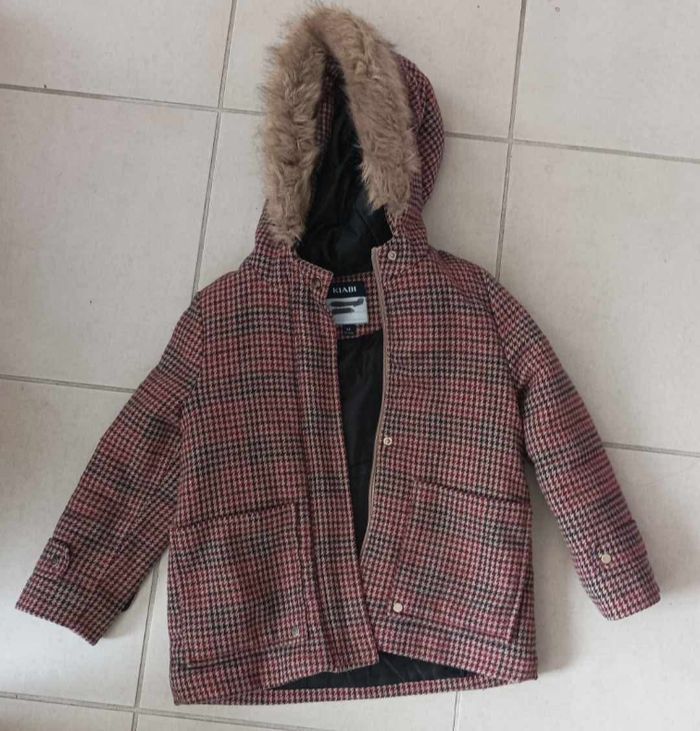 Manteau à capuche 6 ans
