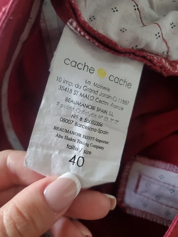 Pantalon - taille 40 - Cachecache - photo numéro 6