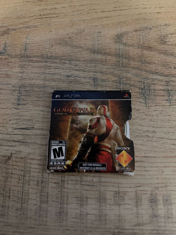 Psp god of war édition limitée US