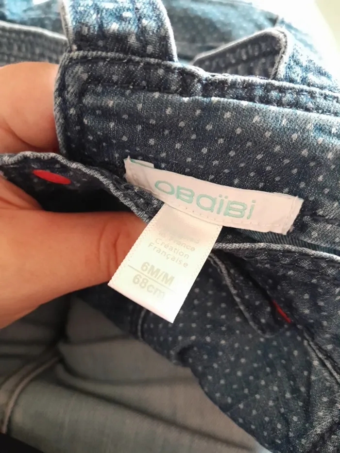 Robe salopette 6mois - photo numéro 2