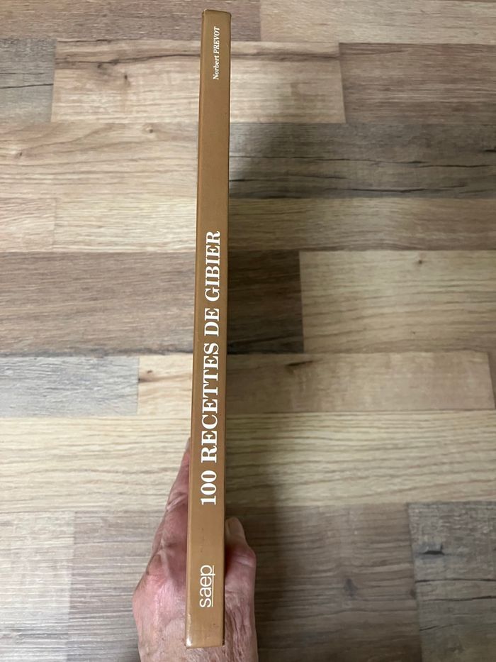 Livre relié-100 recettes de gibier - photo numéro 4
