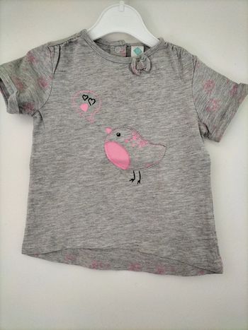T-shirt manches courtes 12 mois
