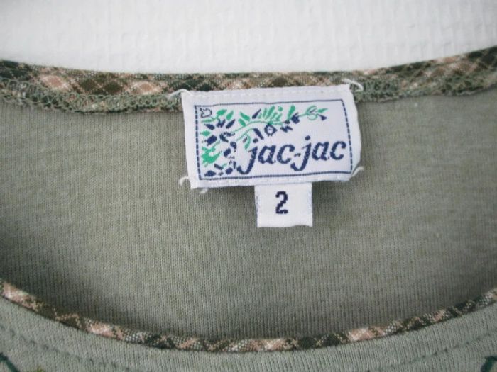 T-shirt vintage brodé 40 TBE - photo numéro 8