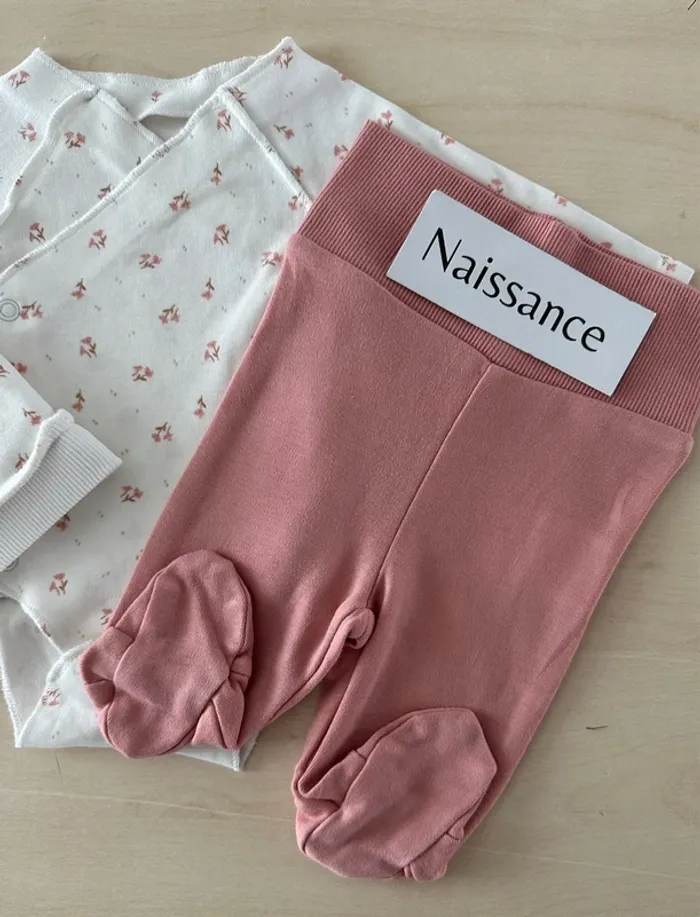 Ensemble fille Kiabi naissance 48/51 cm - photo numéro 2