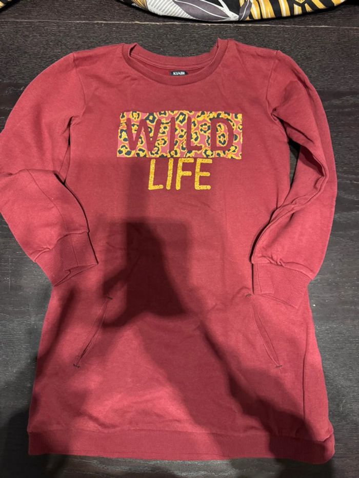 Robe pull 8 ans fille