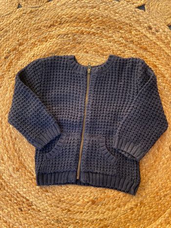 Gilet veste garçon 24 mois Kiabi