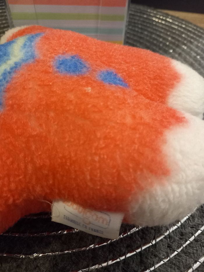 Peluche doudou Boulgom clown 28cm très rare - photo numéro 6