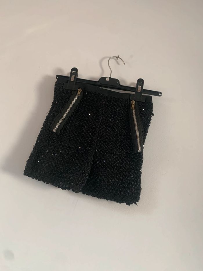 Mini Short femme à paillettes - photo numéro 3