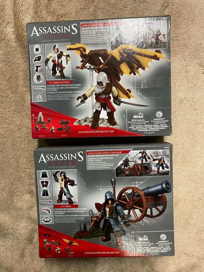 Lot de 2 mega block s assassin’s creed neufs - photo numéro 2