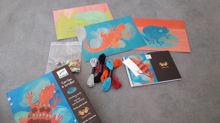 Carte a broder Djeco - photo numéro 2