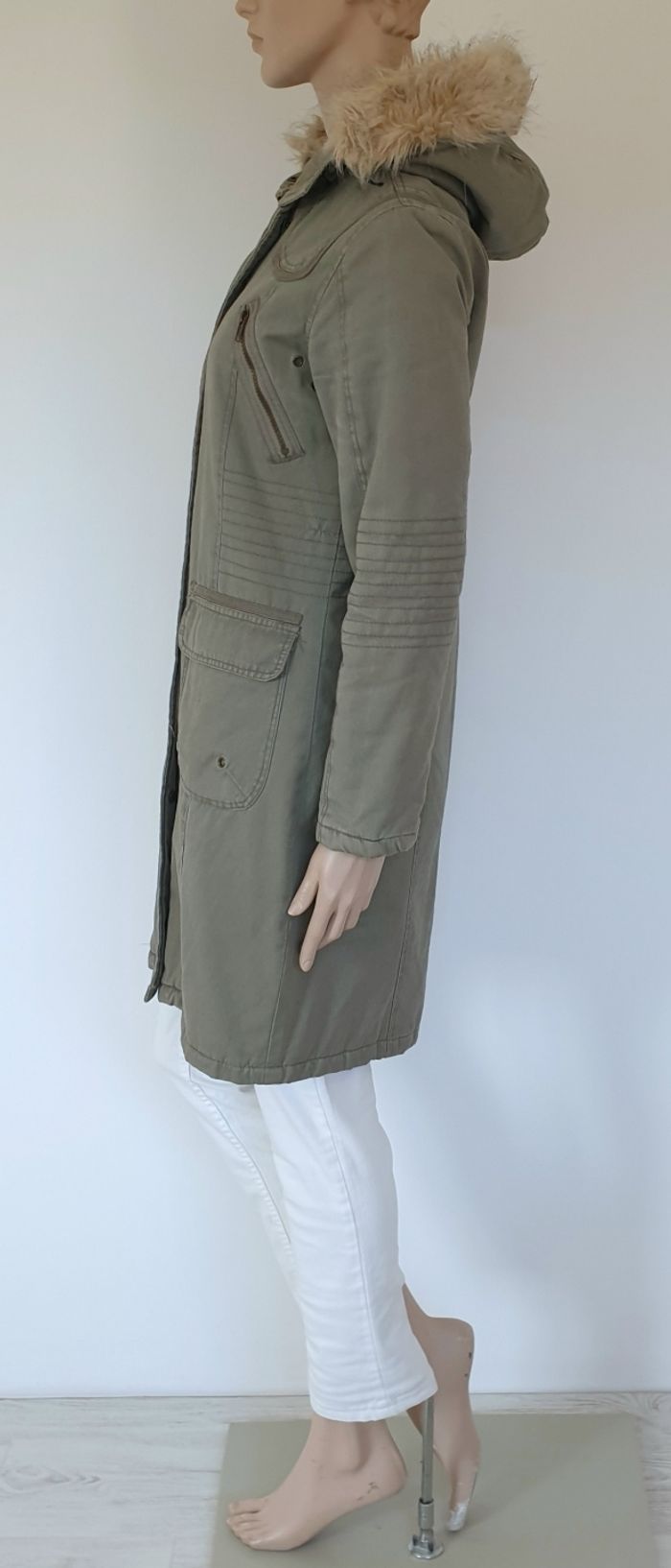 Manteau à capuche Kasha T.38 - photo numéro 3