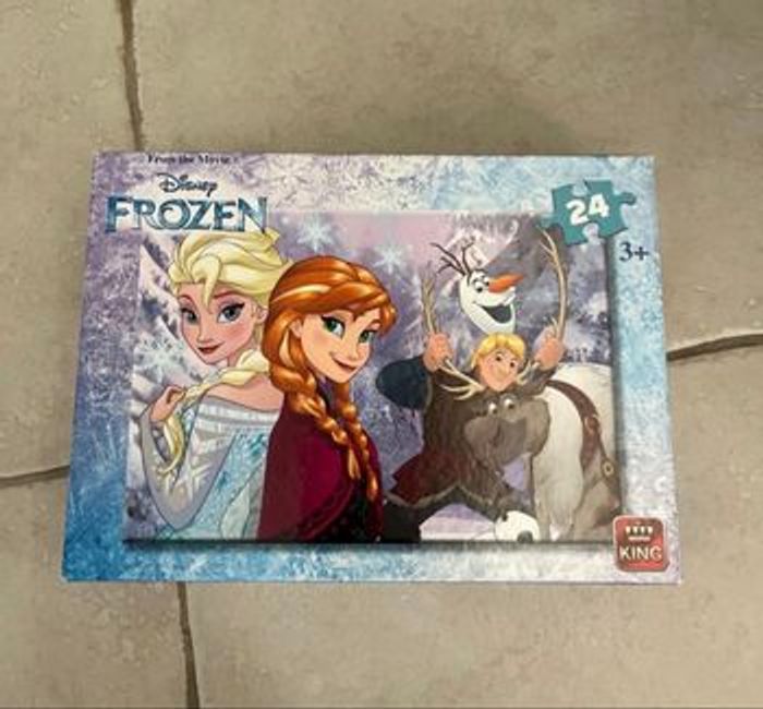 Puzzle Reine des neiges 24 pièces 3 et +