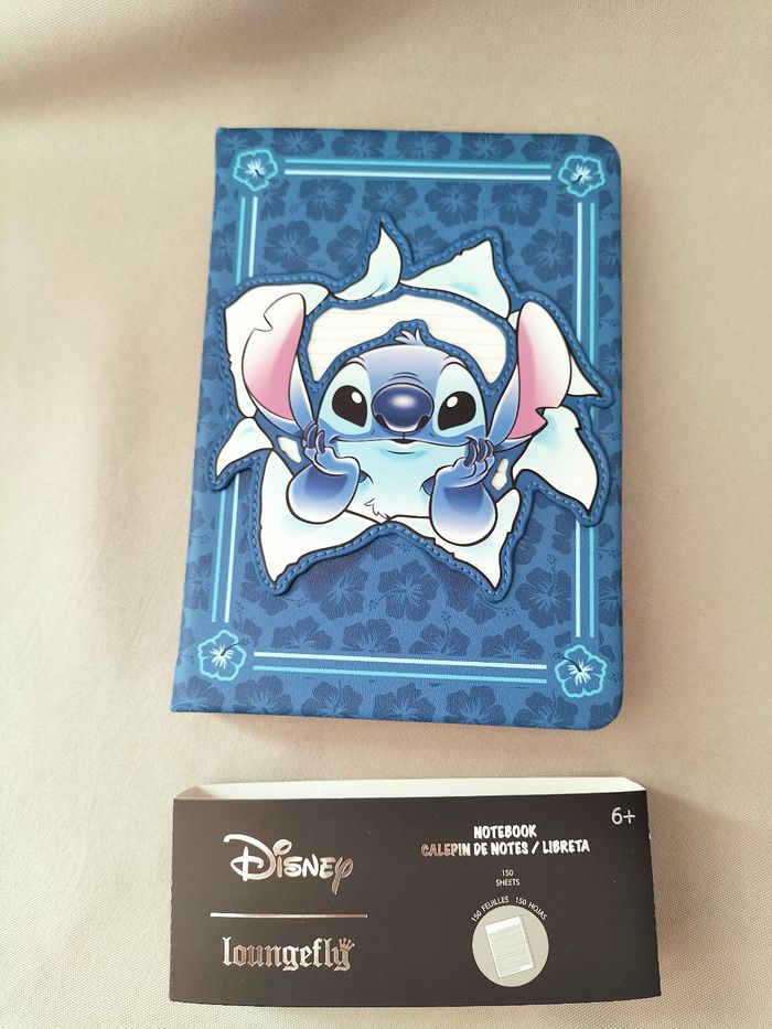 💙 Carnet Stitch - Loungefly - Disney - Neuf 💙 - photo numéro 2