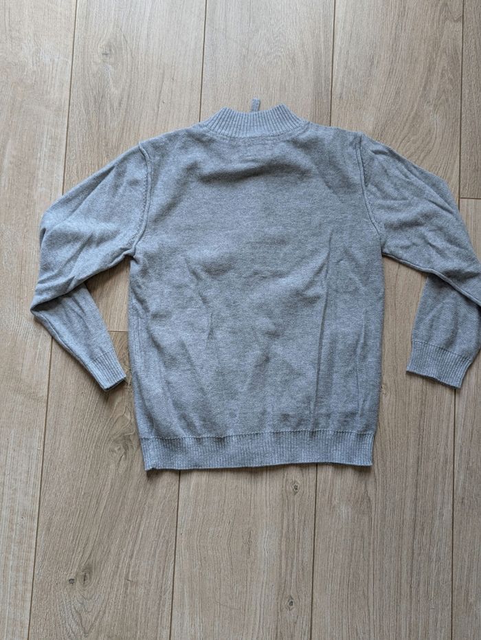 Gilet zippé gris Orchestra 8 ans - photo numéro 2
